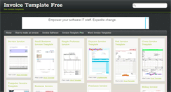 Desktop Screenshot of invoicetemplatefree.net