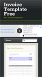 Mobile Screenshot of invoicetemplatefree.net